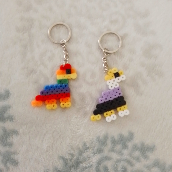 Viviana's handmade dinosaur keychains - Picture 2 of 2